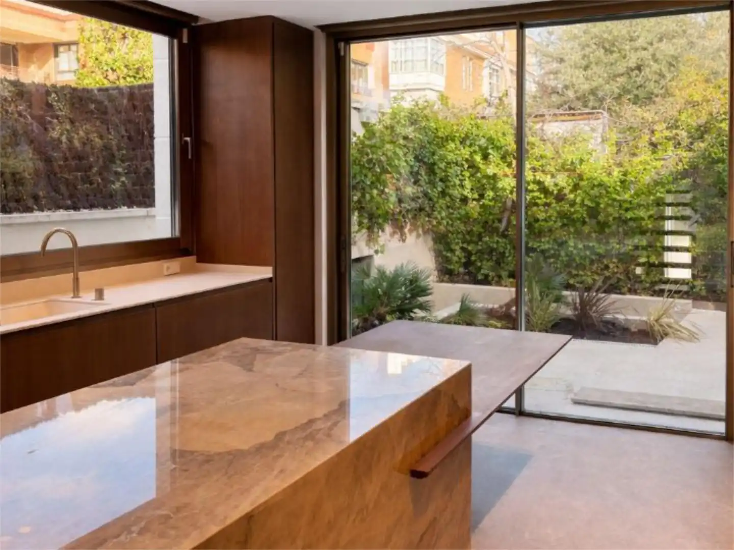 Kitchen of Houses for sale in  Madrid Capital  with Air Conditioner, Terrace and Swimming Pool
