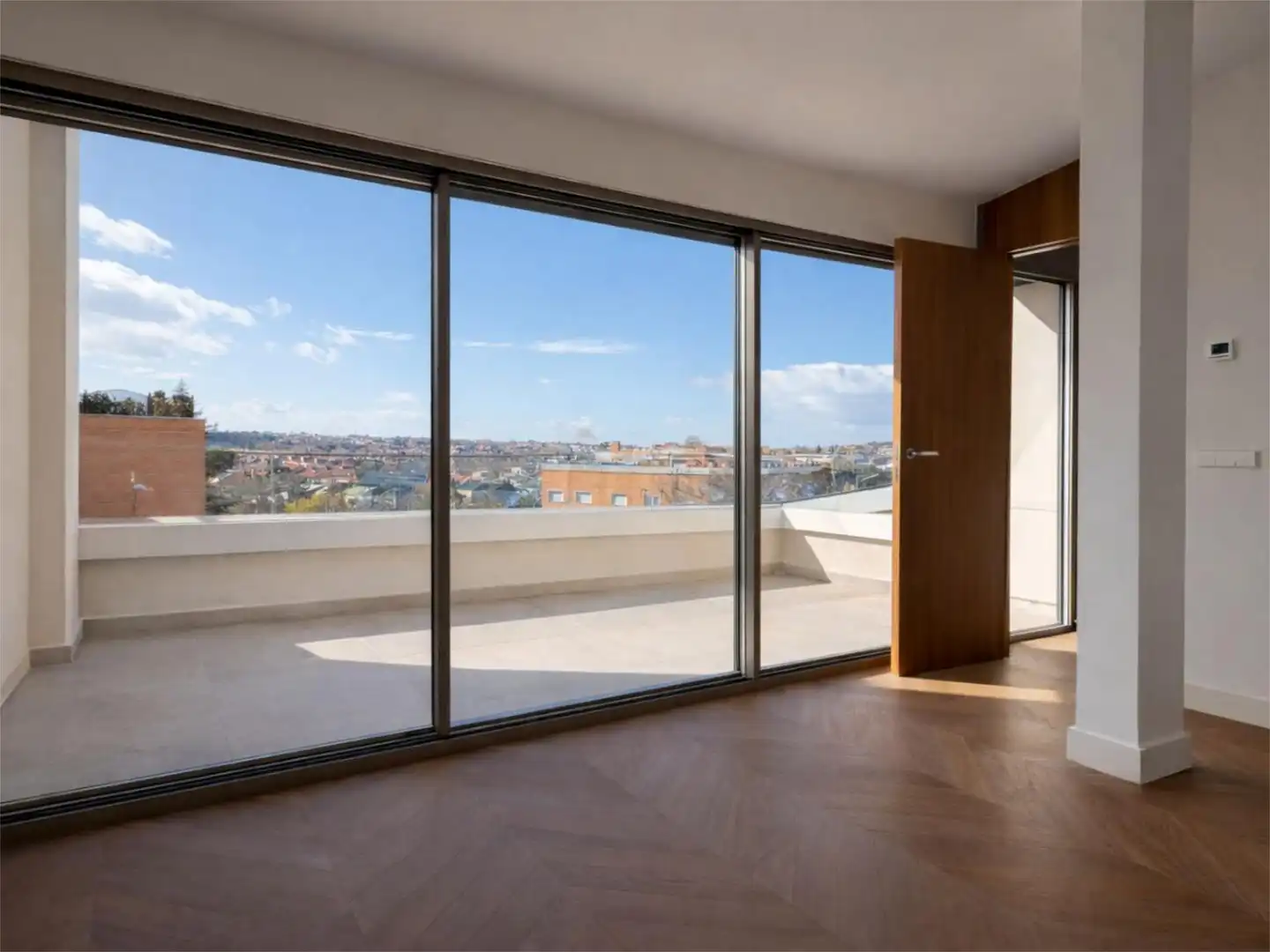 Terrace of Houses for sale in  Madrid Capital  with Air Conditioner, Terrace and Swimming Pool