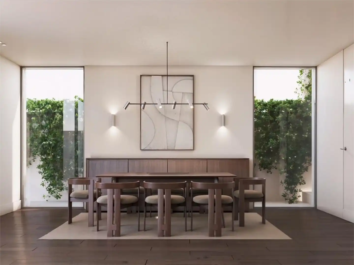 Dining room of Houses for sale in  Madrid Capital  with Air Conditioner, Terrace and Swimming Pool