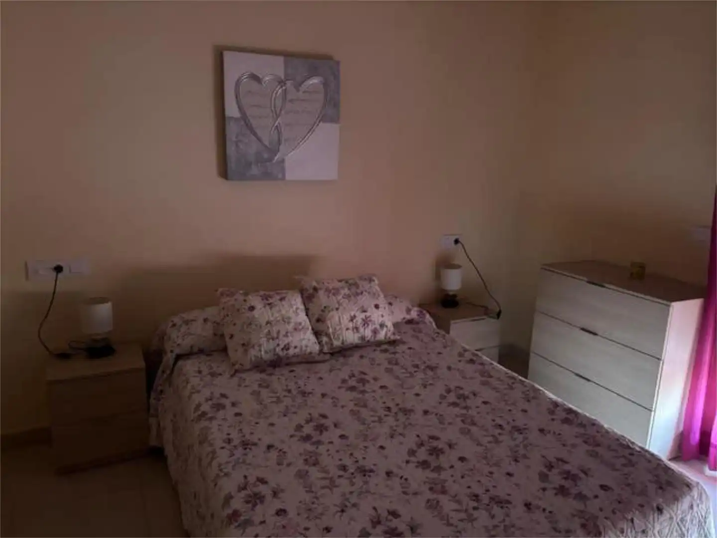 Bedroom of Flat for rent in Vera  with Heating, Terrace and Swimming Pool