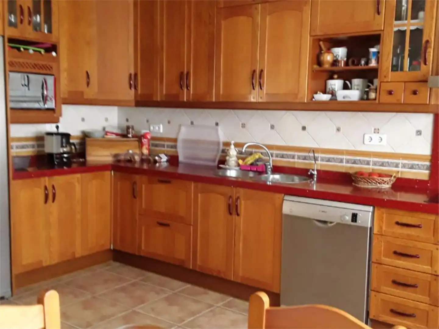 Cuina de Casa o xalet en venda en Castellar de Santiago amb Aire condicionat, Calefacció i Jardí privat
