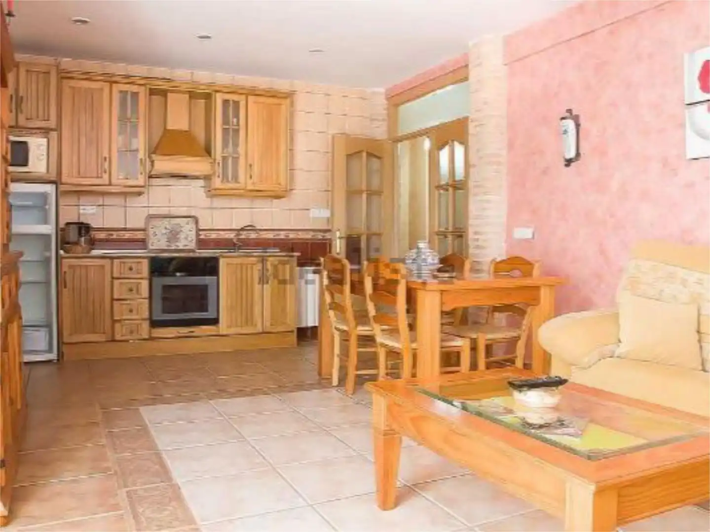 Cuina de Casa o xalet en venda en Castellar de Santiago amb Aire condicionat, Calefacció i Jardí privat