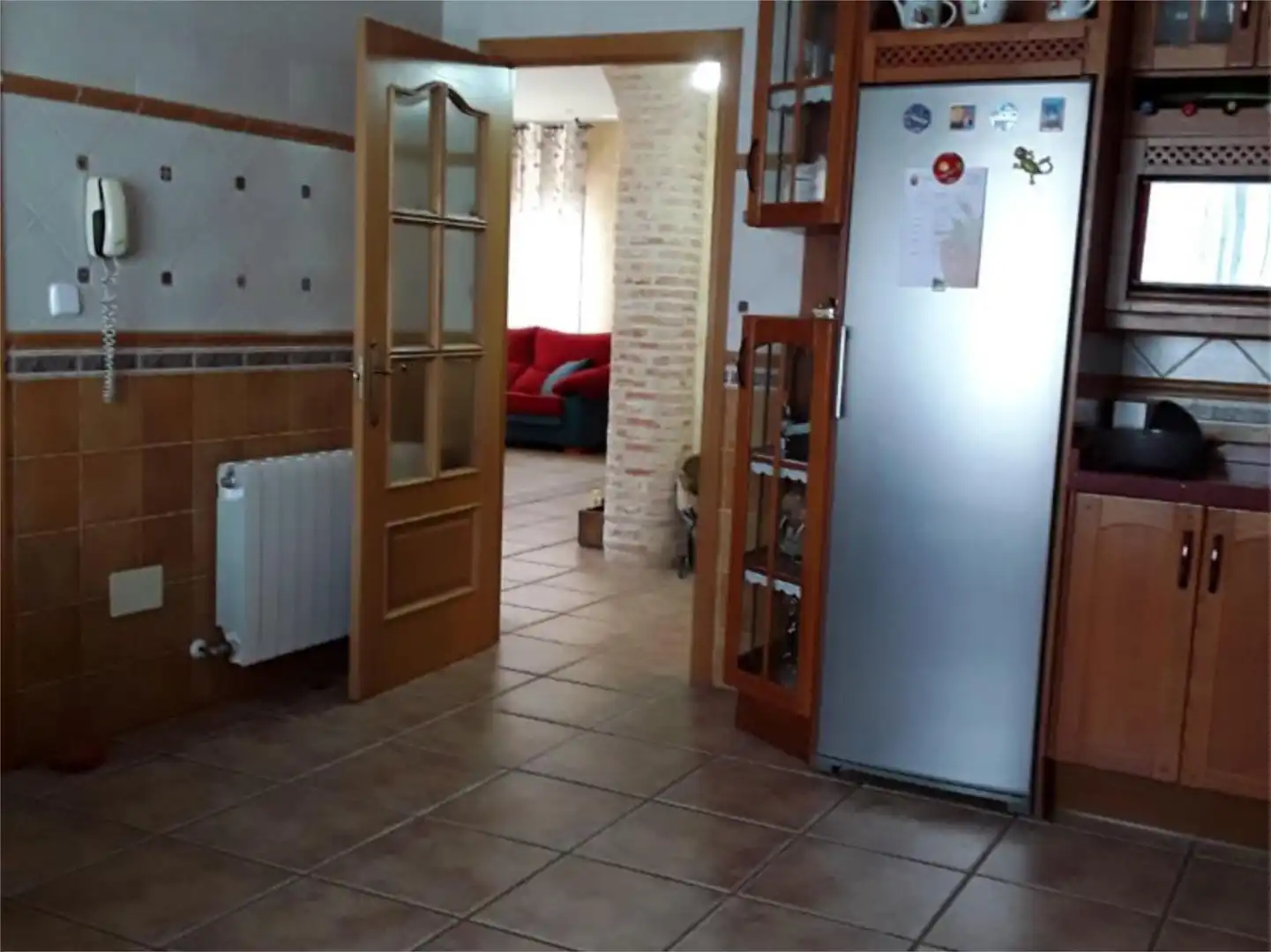 Cuina de Casa o xalet en venda en Castellar de Santiago amb Aire condicionat, Calefacció i Jardí privat
