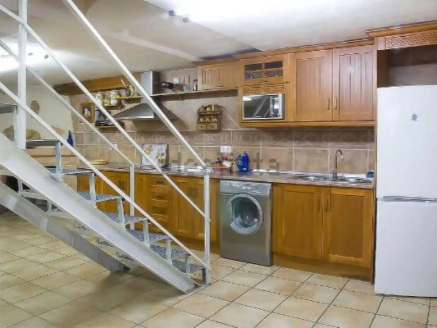 Cuina de Casa o xalet en venda en Castellar de Santiago amb Aire condicionat, Calefacció i Jardí privat