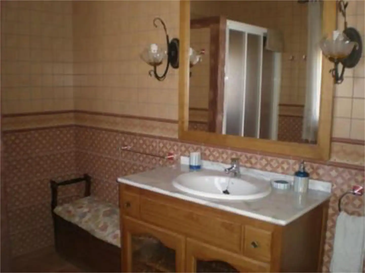 Casa o chalet en venta en Calle Sancho Panza, Castellar de Santiago Baño de Casa o chalet en venta en Castellar de Santiago con Aire acondicionado, Calefacción y Terraza