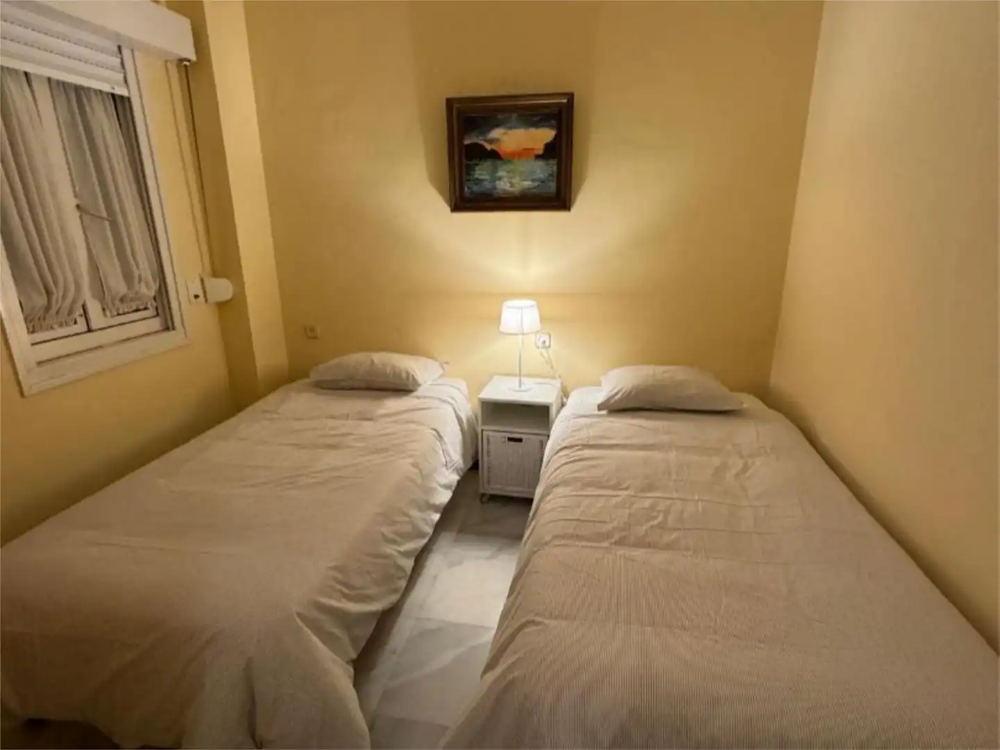 Apartamento de alquiler en Cuatro Pinos - El Carmen Habitación de Apartamento de alquiler en El Puerto de Santa María con Aire acondicionado, Calefacción y Terraza