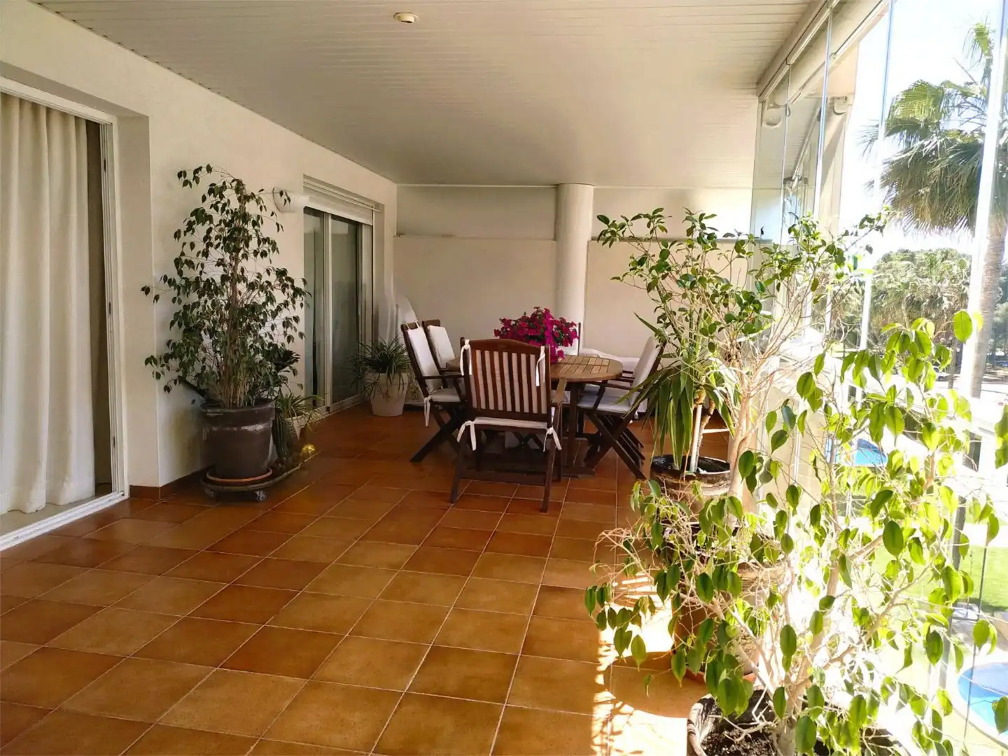Terrace of Flat for sale in Llucmajor  with Air Conditioner, Terrace and Swimming Pool