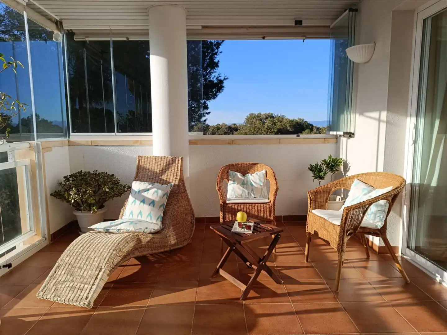 Terrace of Flat for sale in Llucmajor  with Air Conditioner, Terrace and Swimming Pool