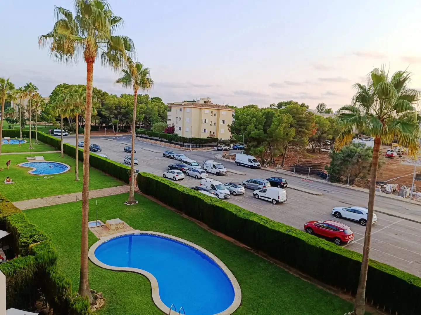 Parking of Flat for sale in Llucmajor  with Air Conditioner, Terrace and Swimming Pool