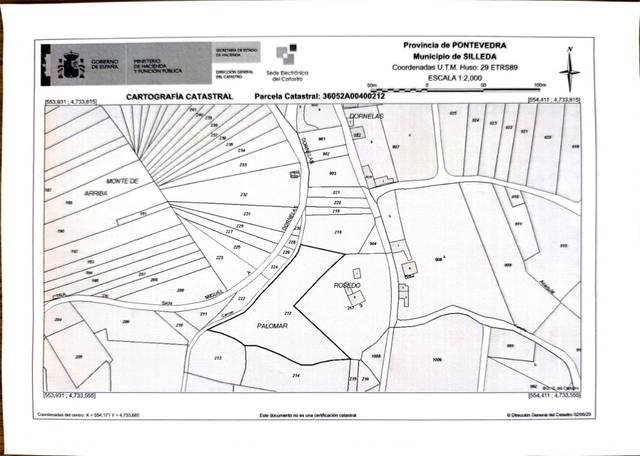 Terreno en Venta en Poblado Dornelas-Dornelas, 22P en Silleda