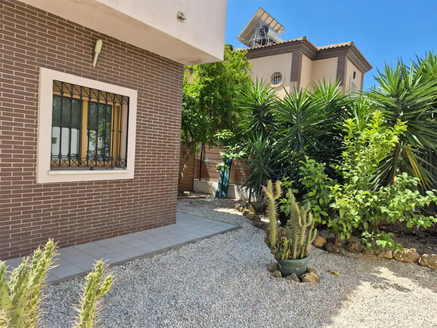 Jardí de Casa o xalet en venda en Aljaraque amb Aire condicionat, Terrassa i Piscina