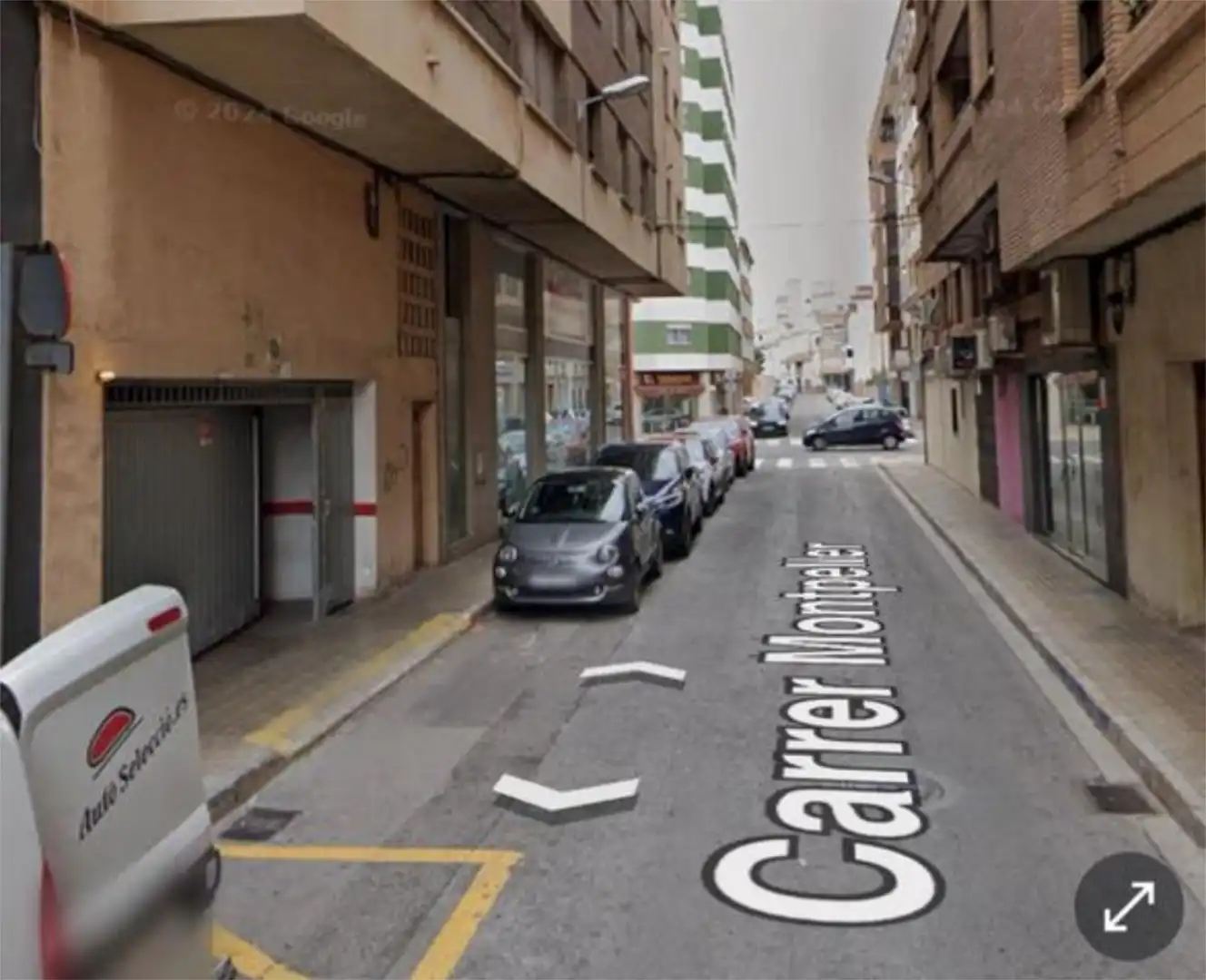 Vista exterior de Garaje de alquiler en Vila-real