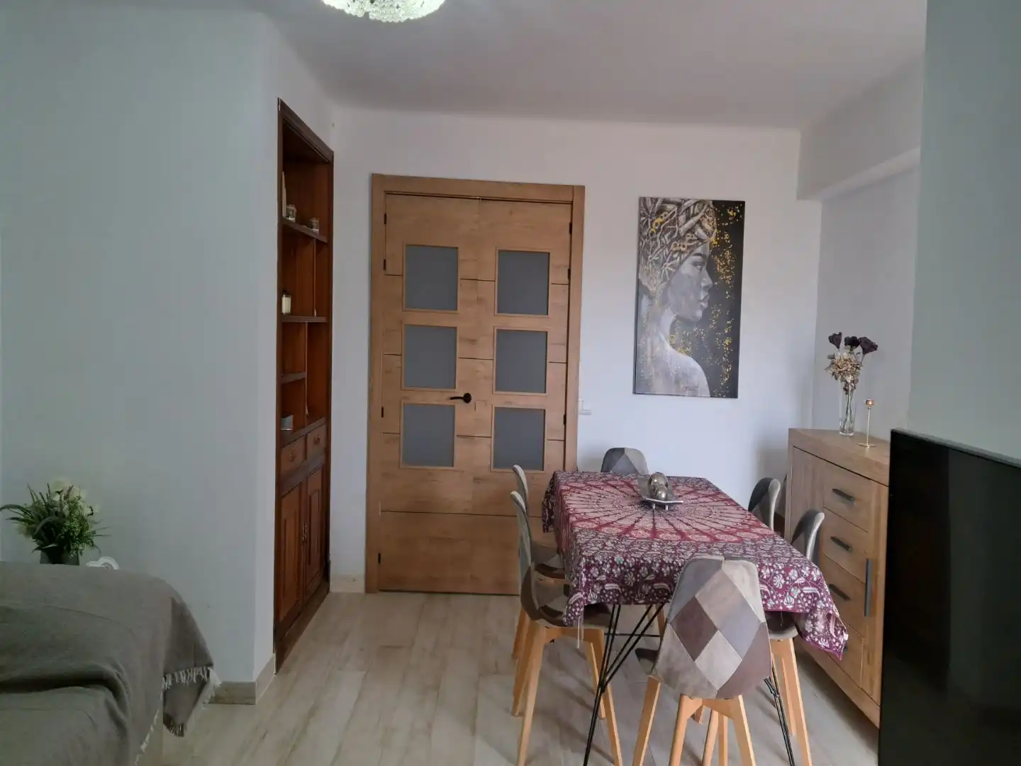 Flat for sale in Avinguda Ramon de Sant Martí, 2, Llucmajor pueblo Dining room of Flat for sale in Llucmajor with Air Conditioner and Balcony
