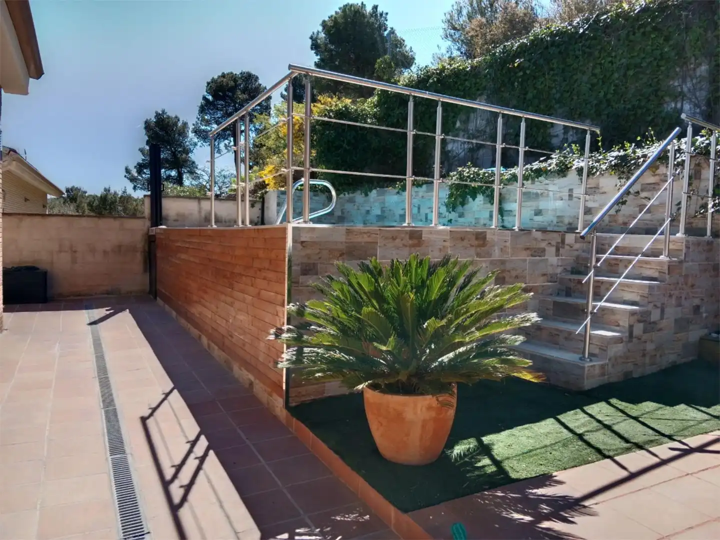 Casa o xalet en venda a Carrer Barcelona, 47, La Pobla de Claramunt Terrassa de Casa o xalet en venda en La Pobla de Claramunt amb Aire condicionat, Calefacció i Jardí privat