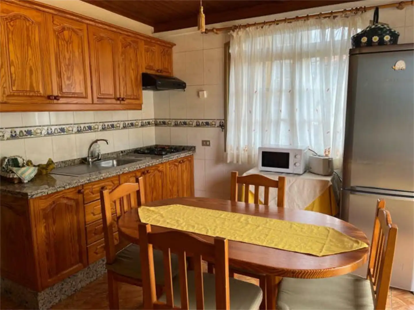 Apartamento de alquiler en La Vega - El Amparo - Cueva del Viento Cocina de Apartamento de alquiler en Icod de los Vinos con Terraza y Amueblado