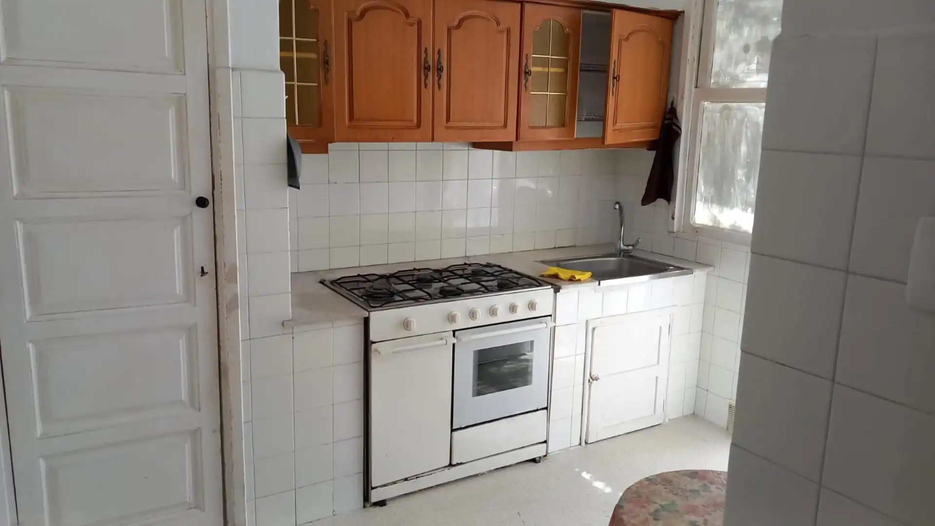 Cocina de Piso en venta en Lugo con Trastero, Amueblado y Horno