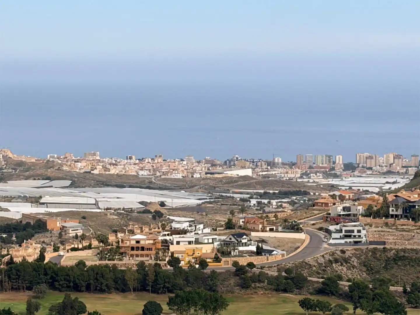 Vista exterior de Piso en venta en Vícar con Aire acondicionado y Terraza