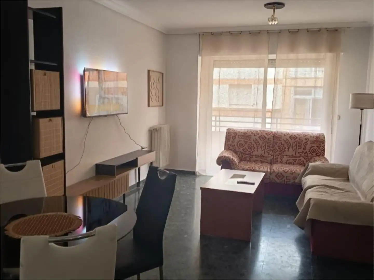 Flat for rent in Calle Santa Quiteria, 10, Carretas - Pajarita Living room of Flat for rent in Albacete with Heating, Furnished and Community parking