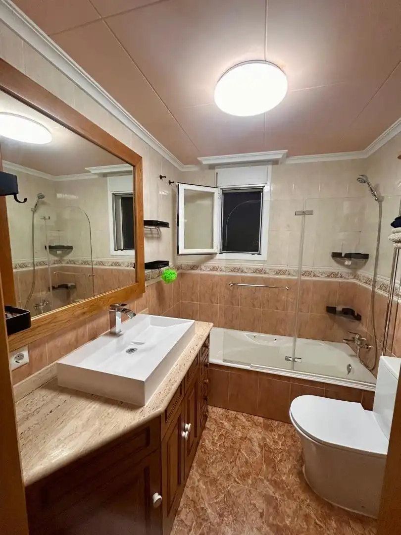 Houses for sale in Cami de Santa Magdalena, 89, Las Atalayas - Urmi - Cerro de Mar Bathroom of Houses for sale in Peñíscola / Peníscola with Air Conditioner, Terrace and Balcony
