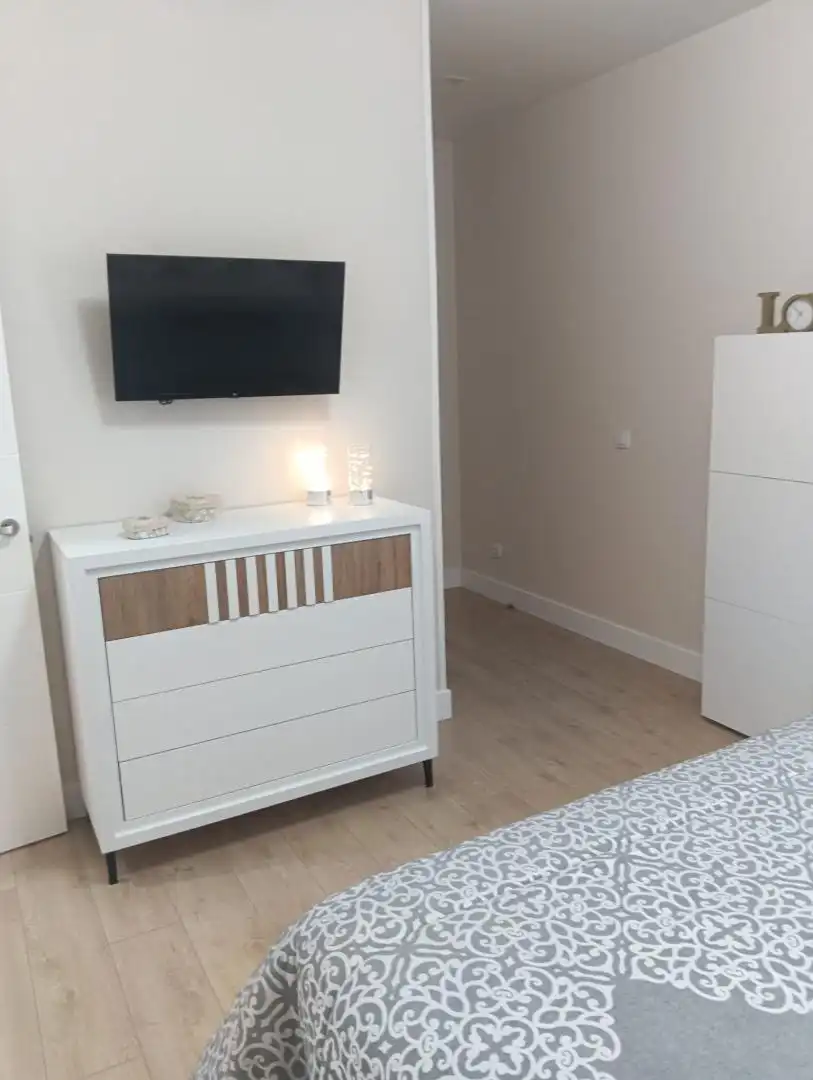 Flat for sale in Avenida Constitución, 22, Oeste Bedroom of Flat for sale in Mérida with Air Conditioner and Terrace