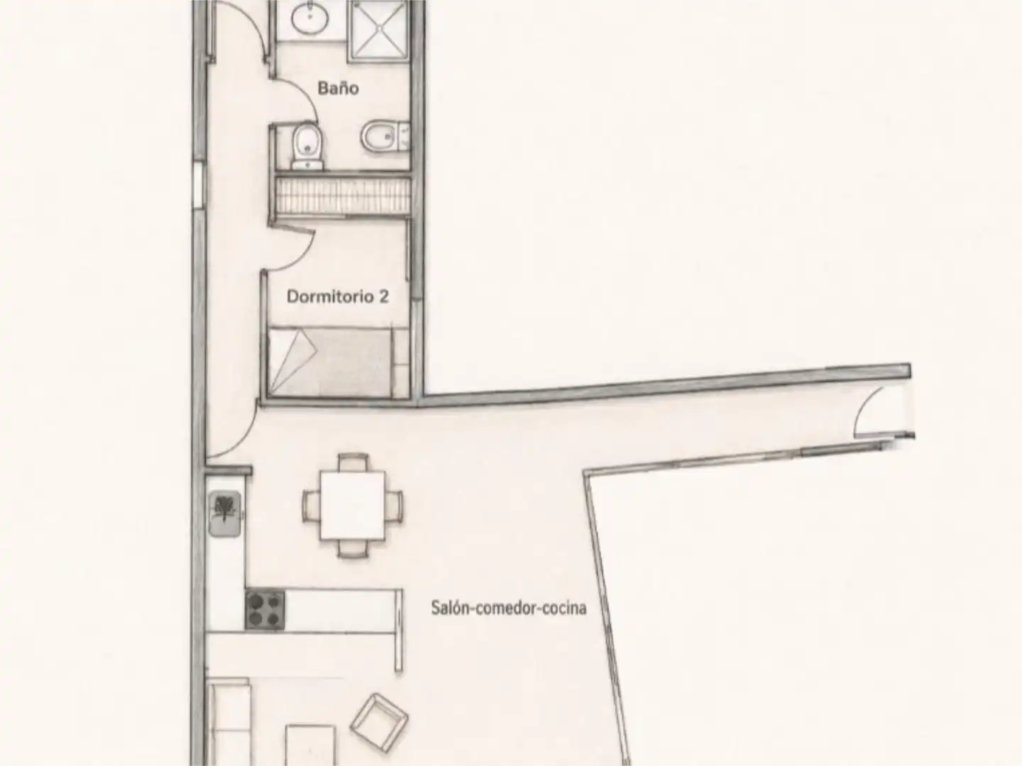 Flat for rent in Calle del General Ramos Serrano, 7, Ifara - Las Mimosas Flat for rent in Santa Cruz de Tenerife with Terrace and Community parking