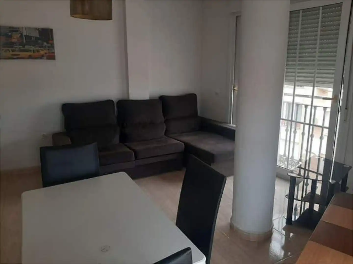 Sala de estar de Piso de alquiler en Almería con Amueblado