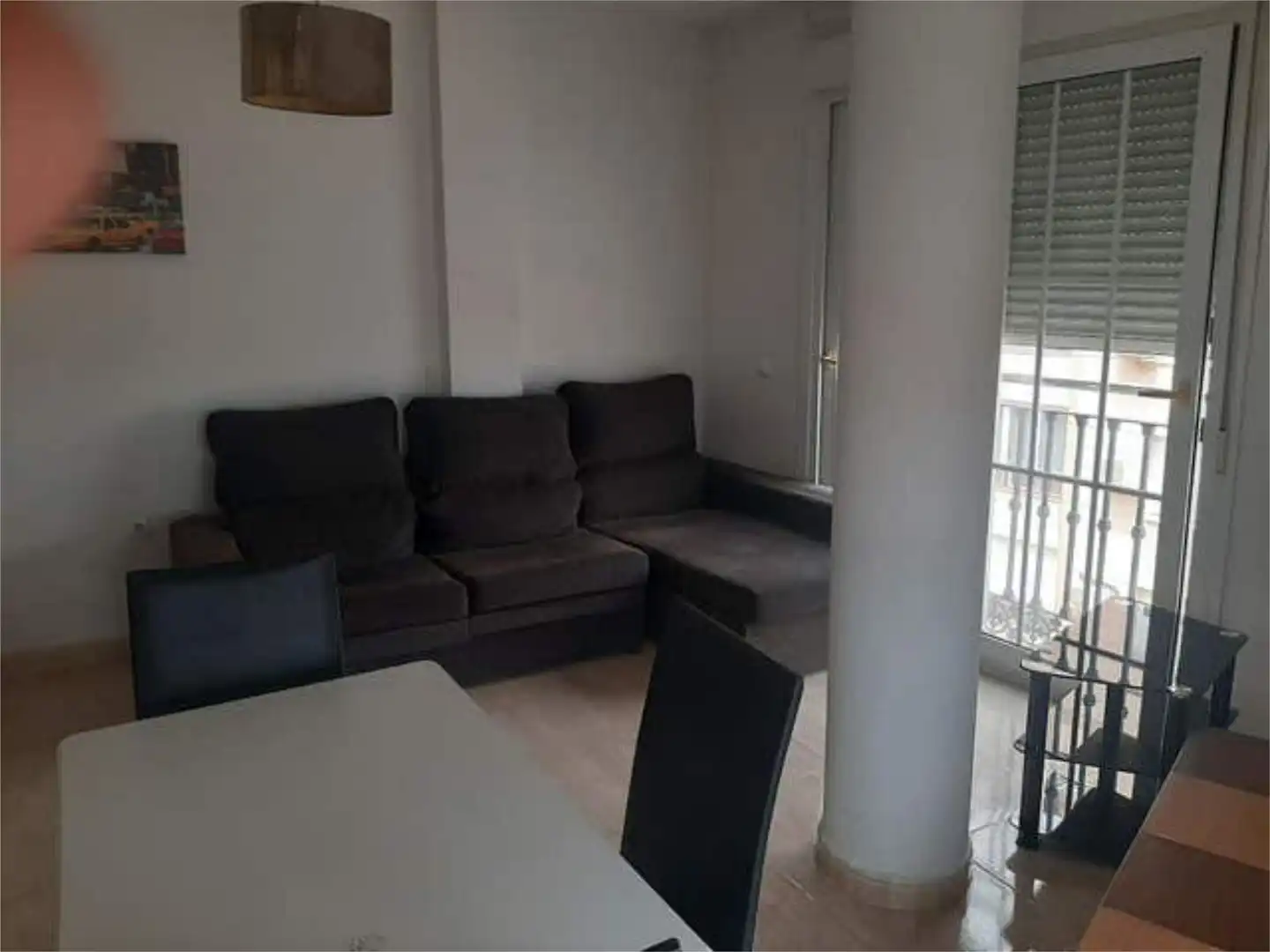 Sala de estar de Piso de alquiler en Almería con Amueblado