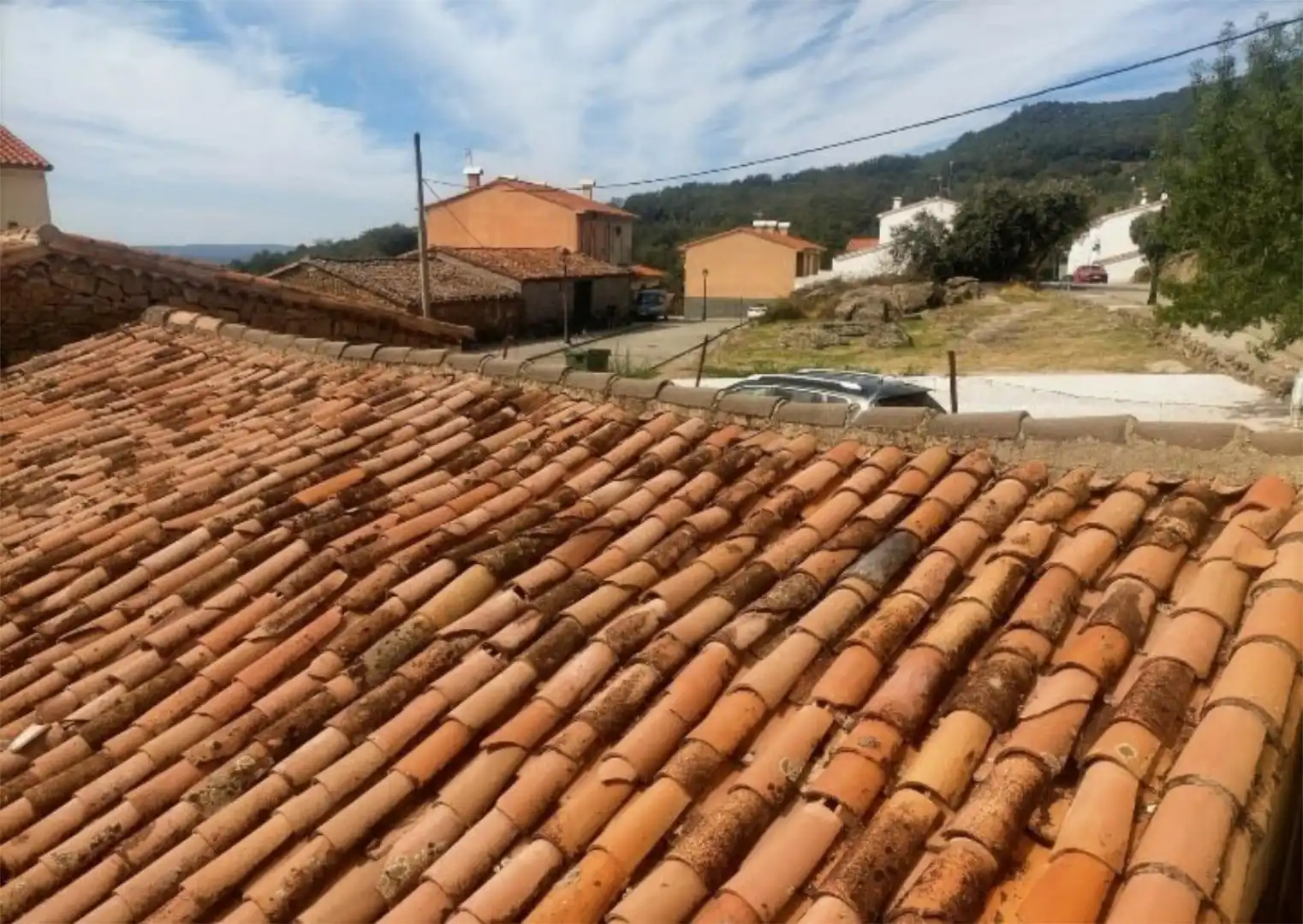 Casa o chalet en venta en Calle Mastacon, 50, Viandar de la Vera Vista exterior de Casa o chalet en venta en Viandar de la Vera con Jardín privado y Terraza