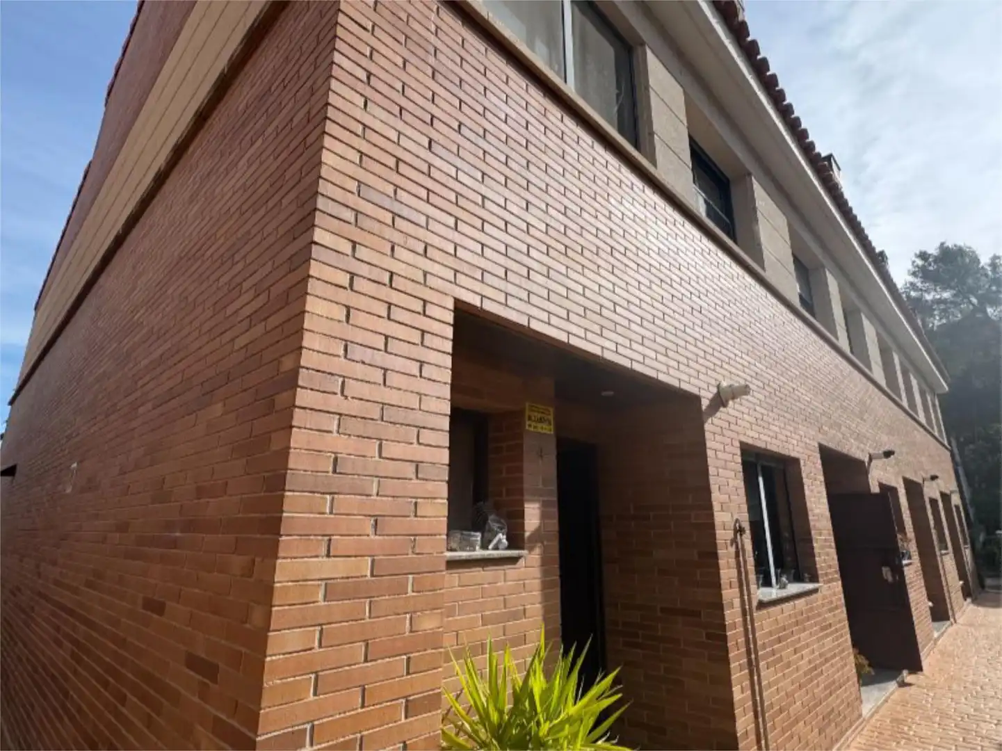 Exterior view of Detached homes for sale in Gelida  with Air Conditioner and Terrace