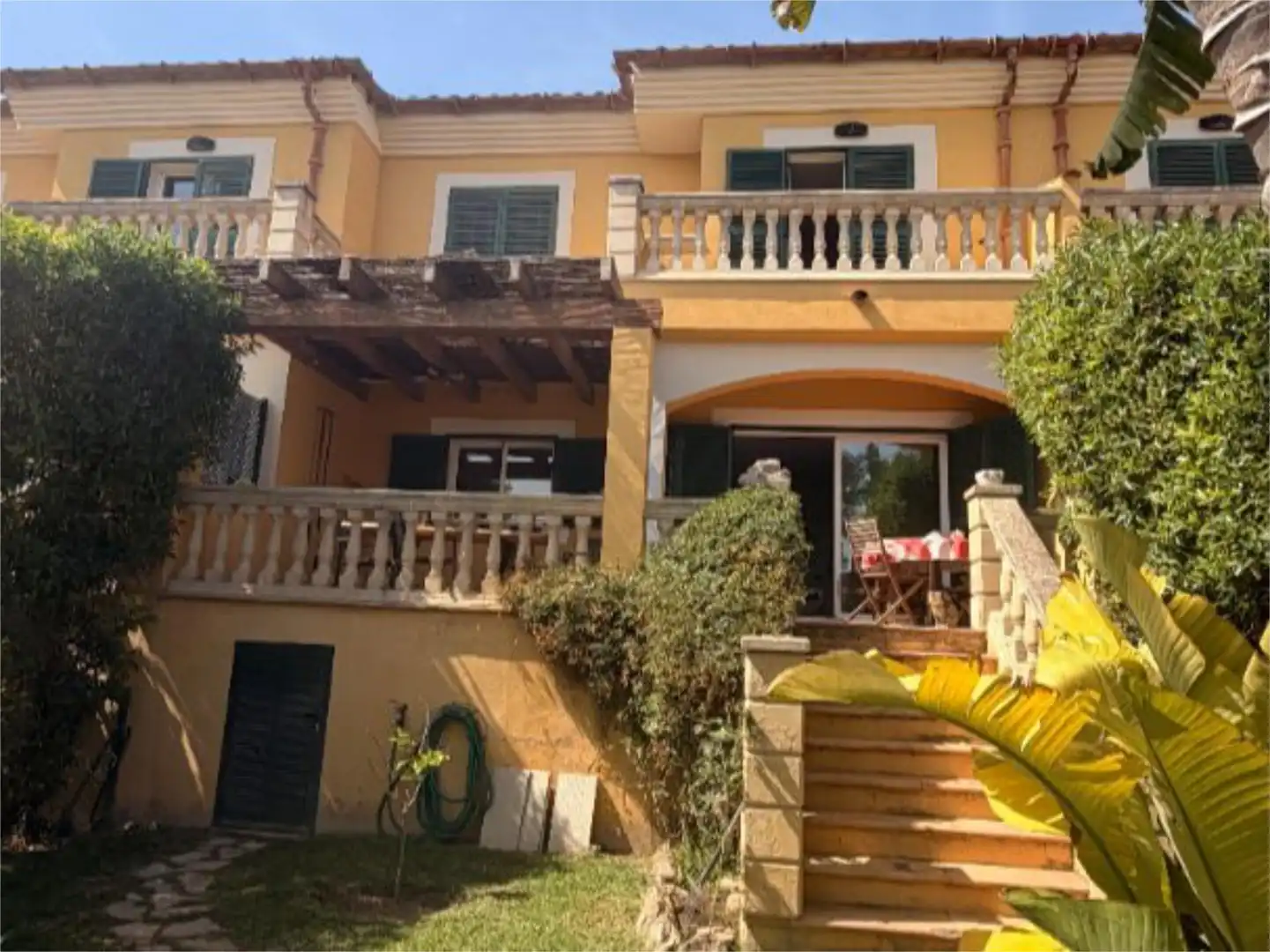 Exterior view of Detached homes for sale in Calvià  with Air Conditioner, Terrace and Swimming Pool