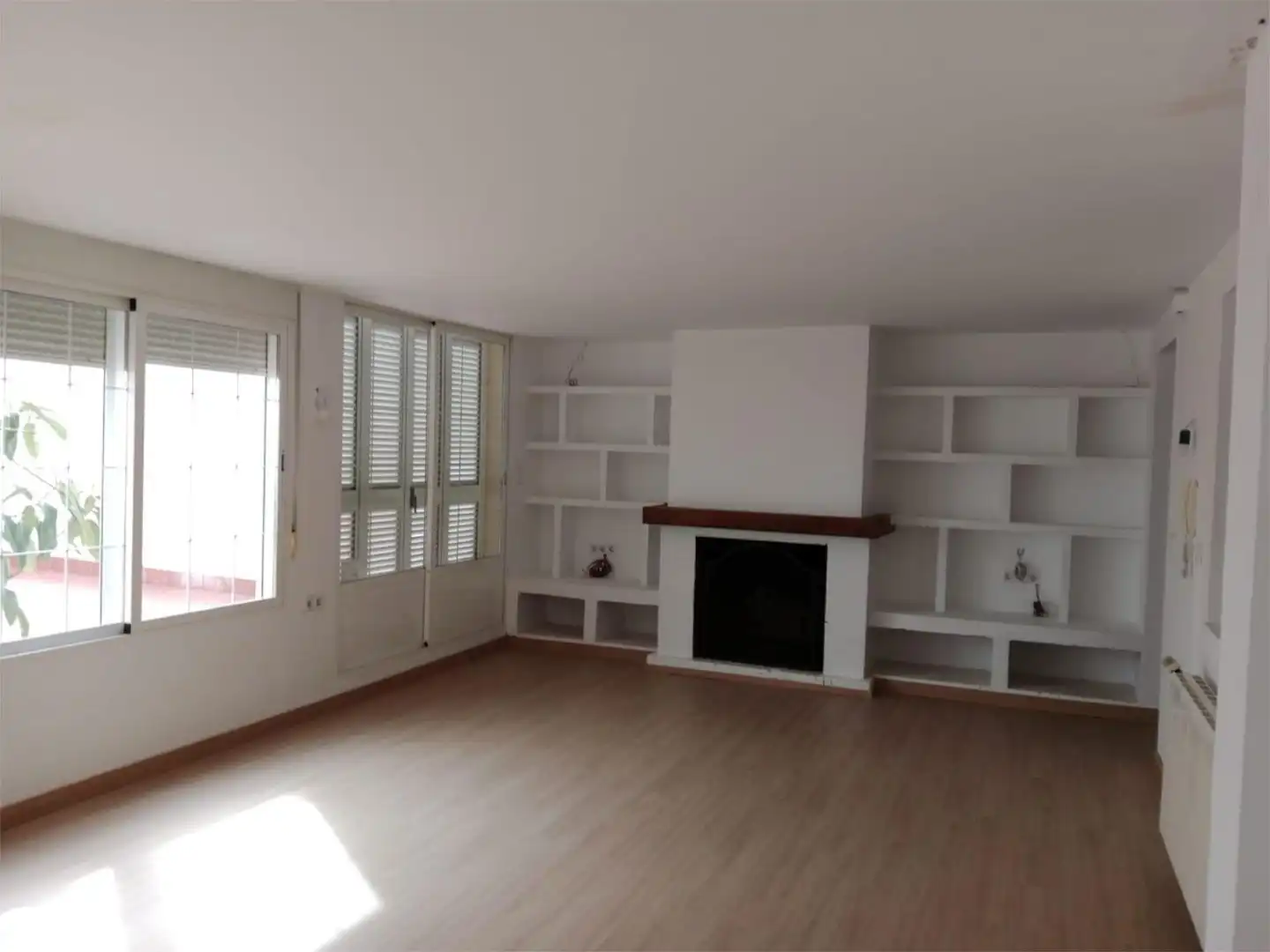 Living room of Flat for rent in Mérida  with Air Conditioner, Heating and Parquet flooring