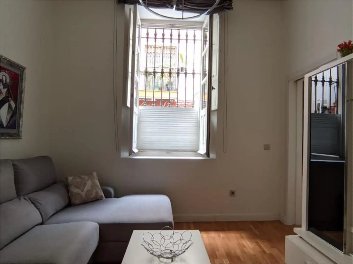 Sala de estar de Piso en venta en  Sevilla Capital con Aire acondicionado