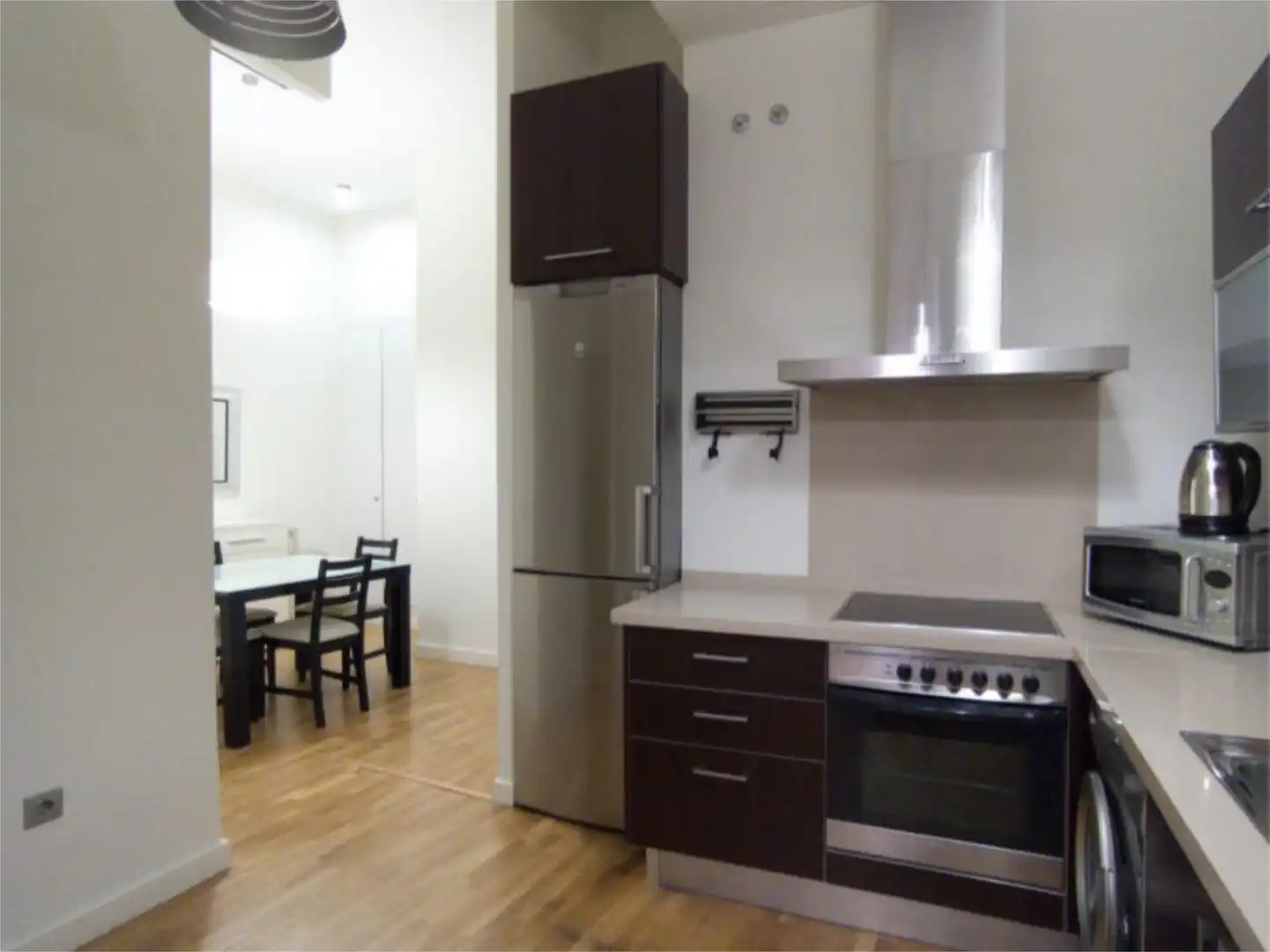 Kitchen of Flat for sale in Sevilla  with Air Conditioner, Heating and Furnished