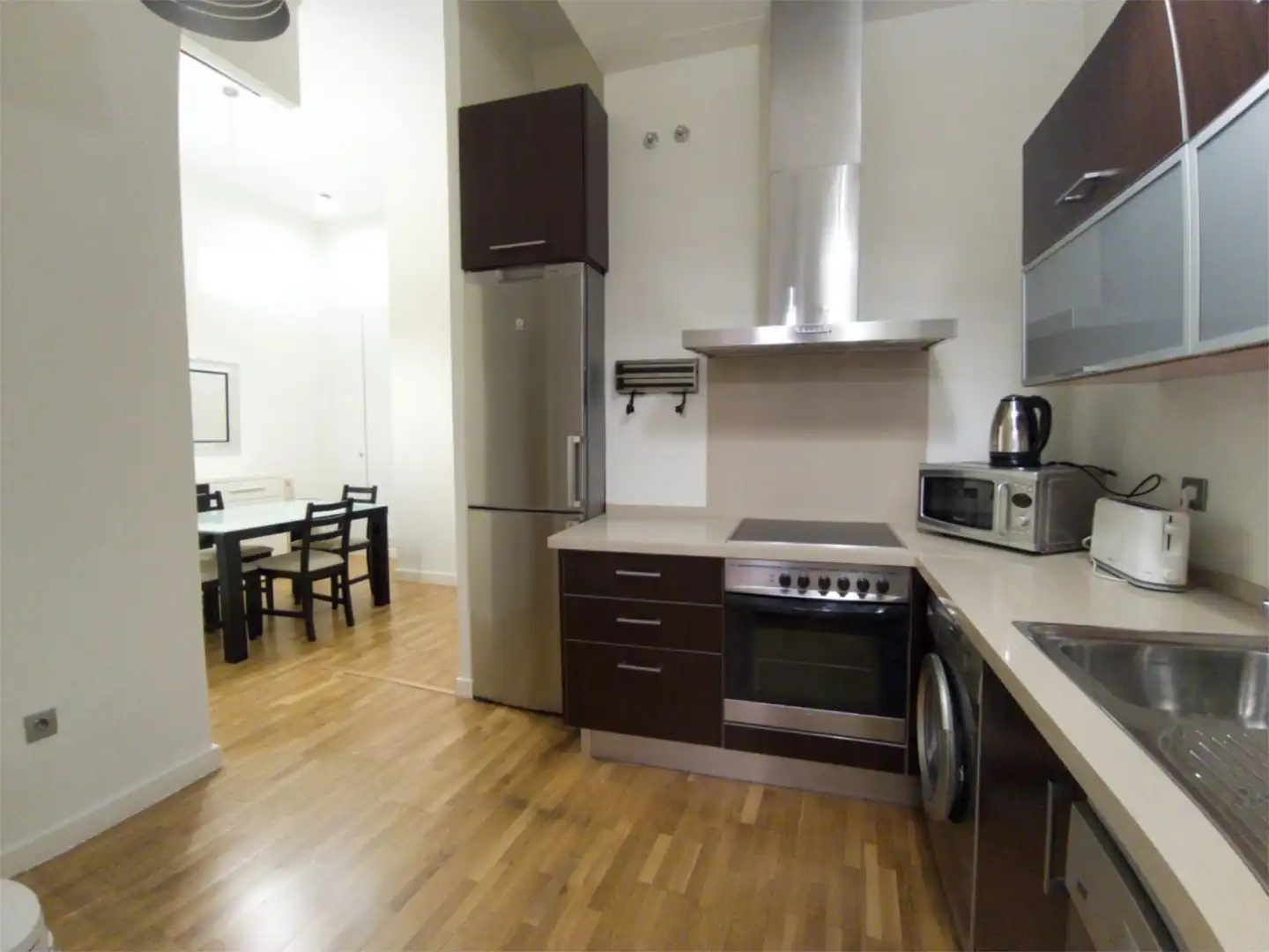 Kitchen of Flat for sale in Sevilla  with Air Conditioner, Heating and Furnished