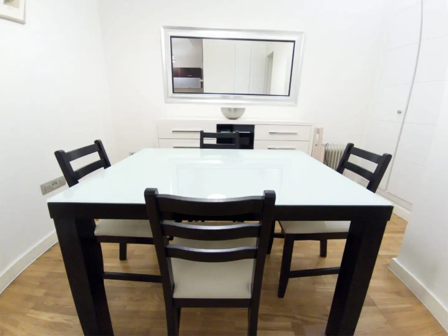 Dining room of Flat for sale in Sevilla  with Air Conditioner, Heating and Furnished