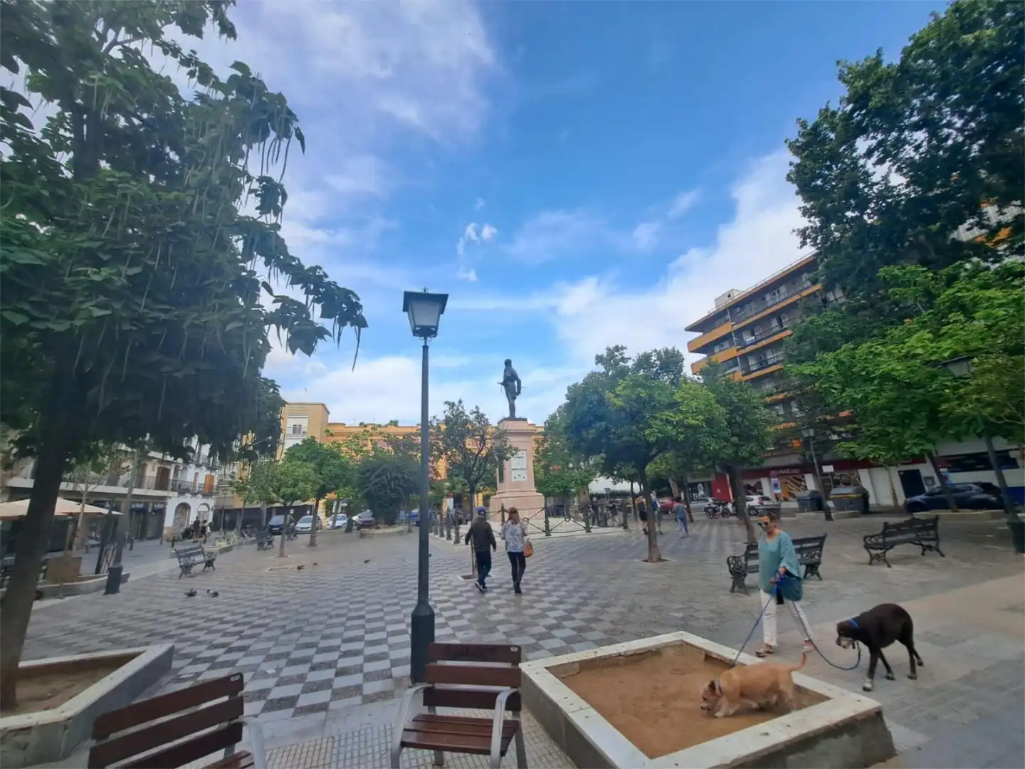 Exterior view of Flat for sale in Sevilla  with Air Conditioner, Heating and Furnished