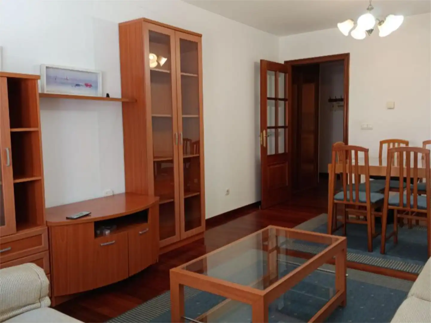 Living room of Flat for sale in Vigo   with Terrace and Balcony