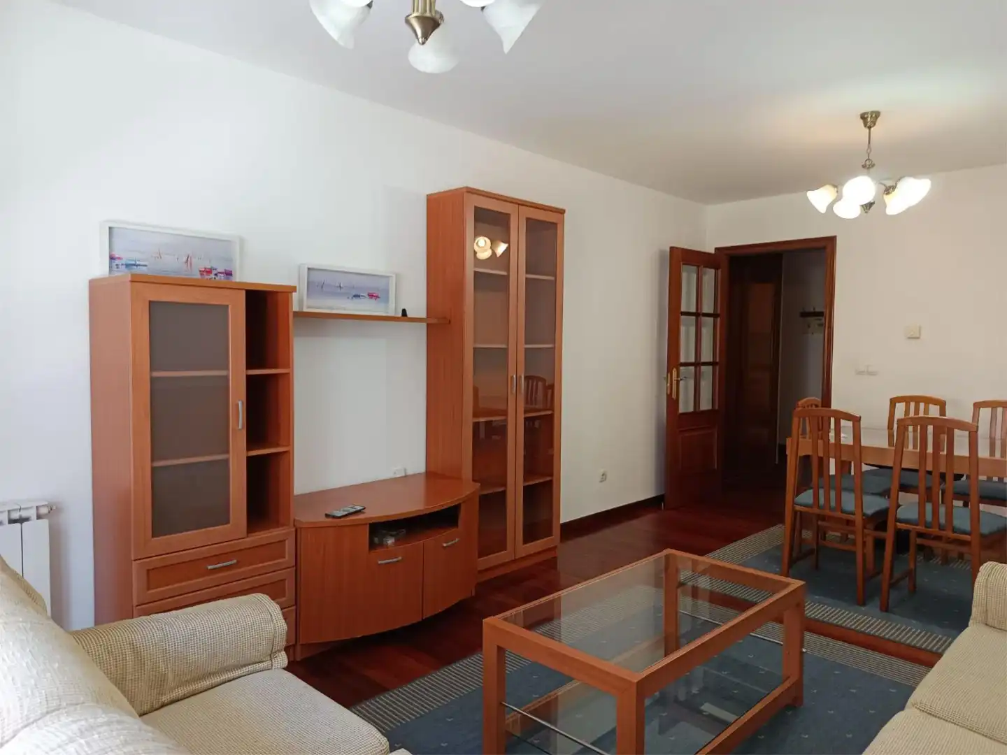 Living room of Flat for sale in Vigo   with Terrace and Balcony