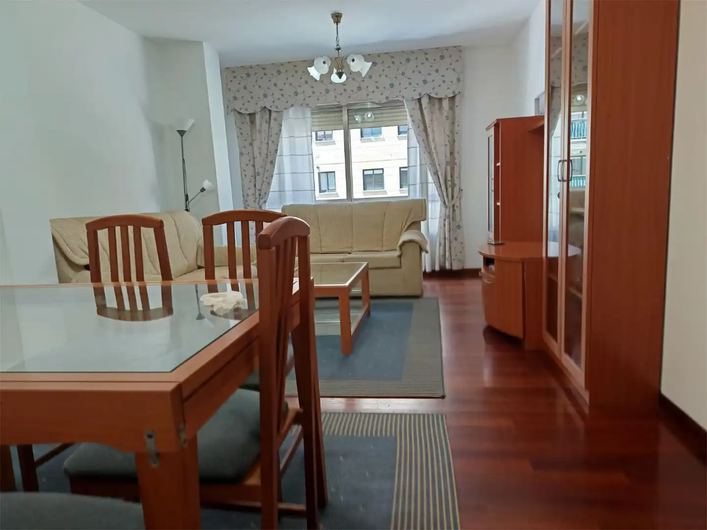 Living room of Flat for sale in Vigo   with Terrace and Balcony