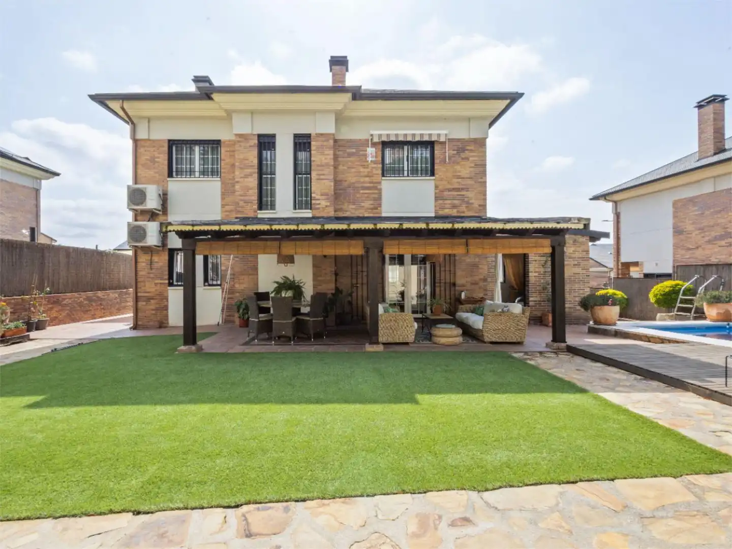 Houses for sale in Buenavista - Valparaíso - La Legua Terrace of Houses for sale in Toledo with Air Conditioner, Heating and Private garden