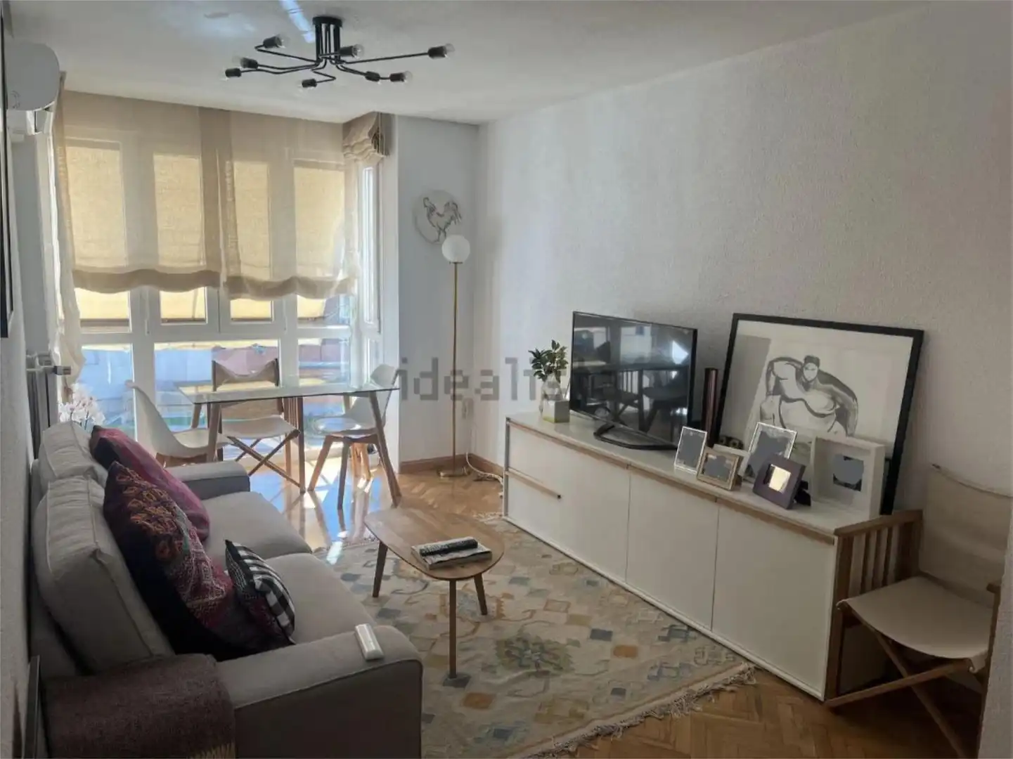 Wohnung zur Miete in Calle del General Álvarez de Castro, 26, Trafalgar Wohnzimmer von Wohnung zur Miete in Madrid Capital mit Klimaanlage, Heizung und Privatgarten