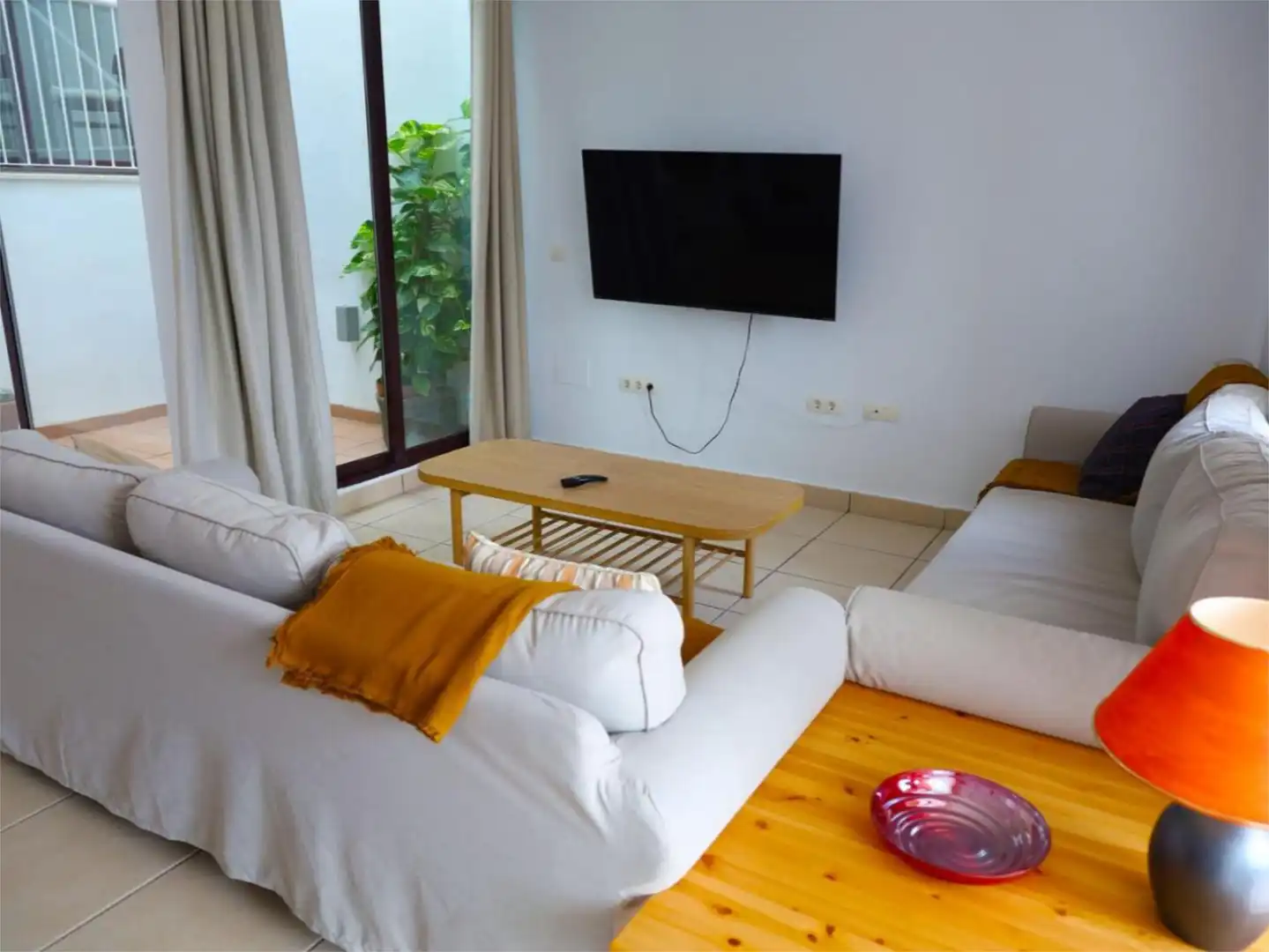 Flat for sale in Calle Avicena, 34, Mojácar Playa - Las Ventanicas - La Paratá Living room of Flat for sale in Mojácar with Air Conditioner, Heating and Private garden