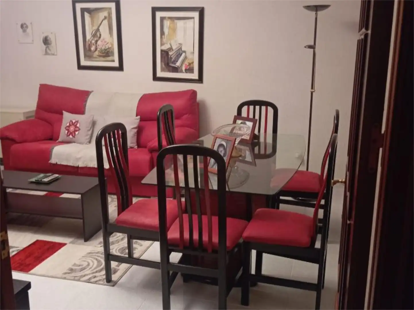 Flat for sale in Calle Ramón y Cajal, 10, Villarrubia de los Ojos Dining room of Flat for sale in Villarrubia de los Ojos with Air Conditioner, Terrace and Balcony