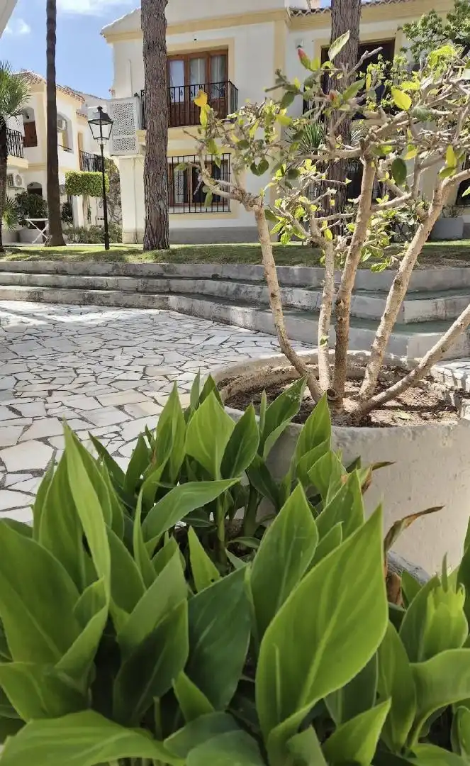 Apartamento de alquiler en Calle Nuñez de Balboa, 73, Las Marinas - Pueblo Laguna Terraza de Apartamento de alquiler en Vera con Aire acondicionado, Calefacción y Jardín privado