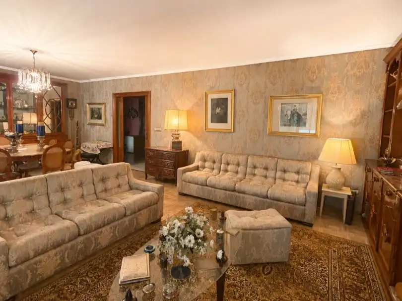 Living room of Flat for sale in Algeciras  with Furnished, Community parking and Balcony