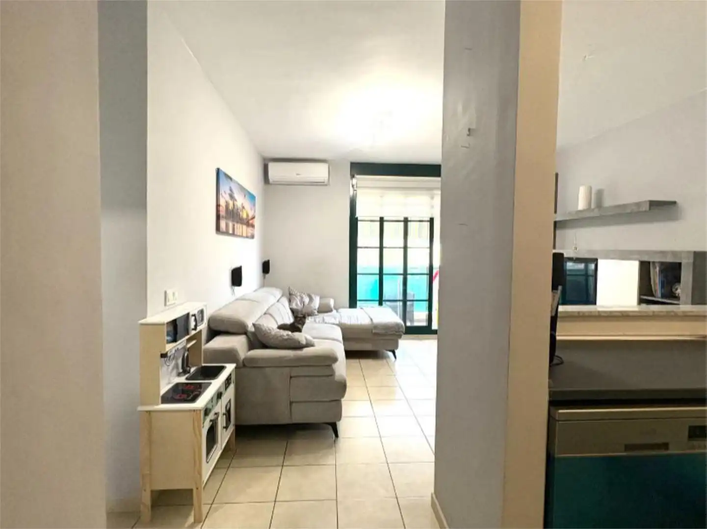 Living room of Flat for sale in San Miguel de Abona  with Air Conditioner, Terrace and Swimming Pool