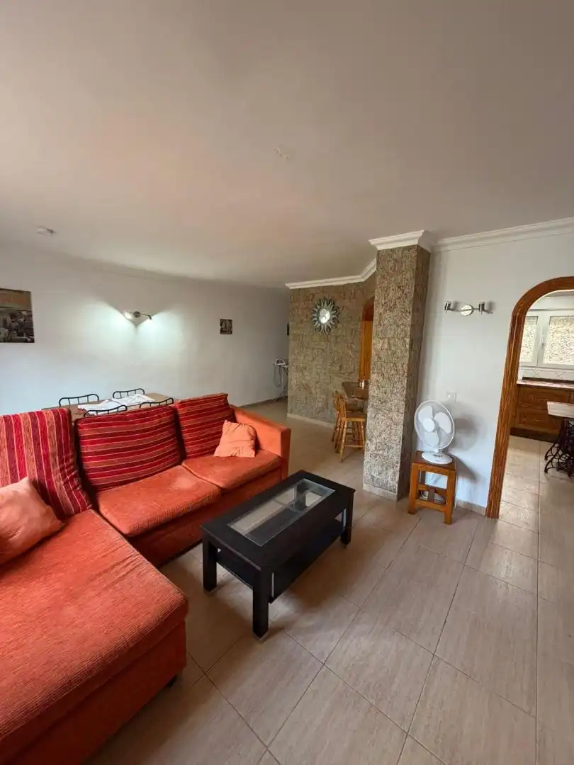 Sala de estar de Piso de alquiler en Mogán con Amueblado