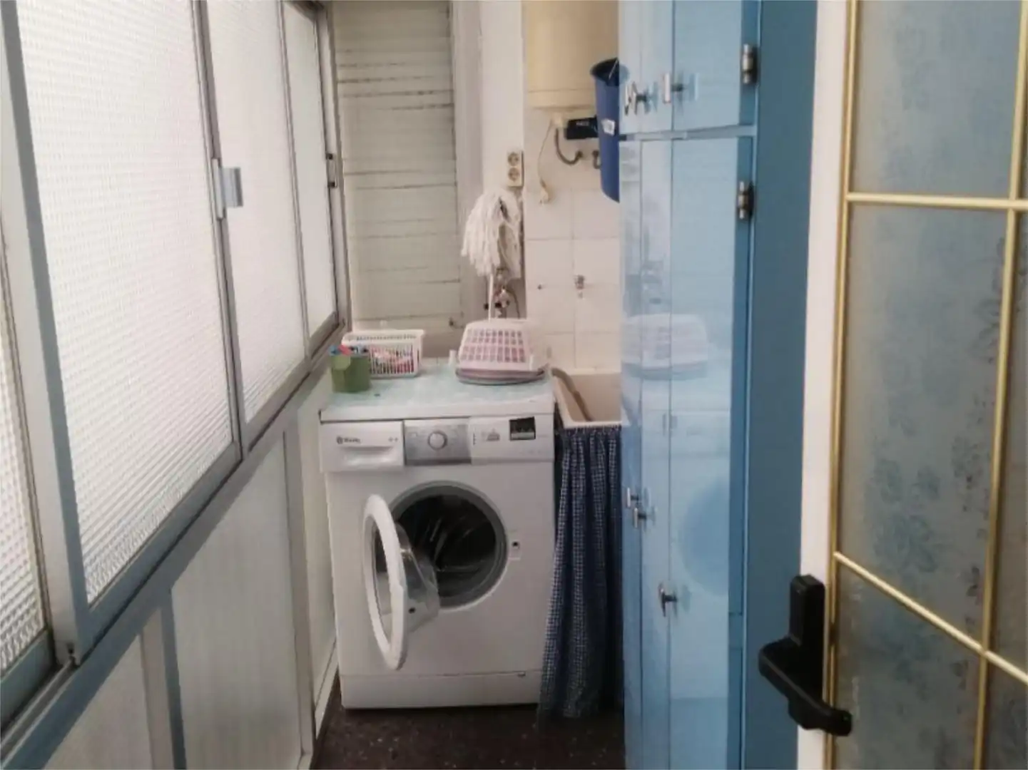 Badezimmer von Wohnung zum Verkauf in Jijona / Xixona mit Klimaanlage und Balkon
