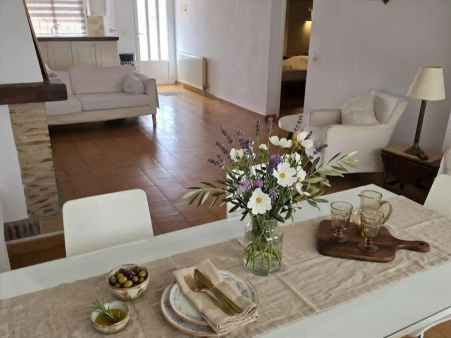 Detached homes for sale in Calle Río Duero, 62, Pinar del Advocat - Cometa Dining room of Detached homes for sale in Moraira with Air Conditioner, Terrace and Swimming Pool