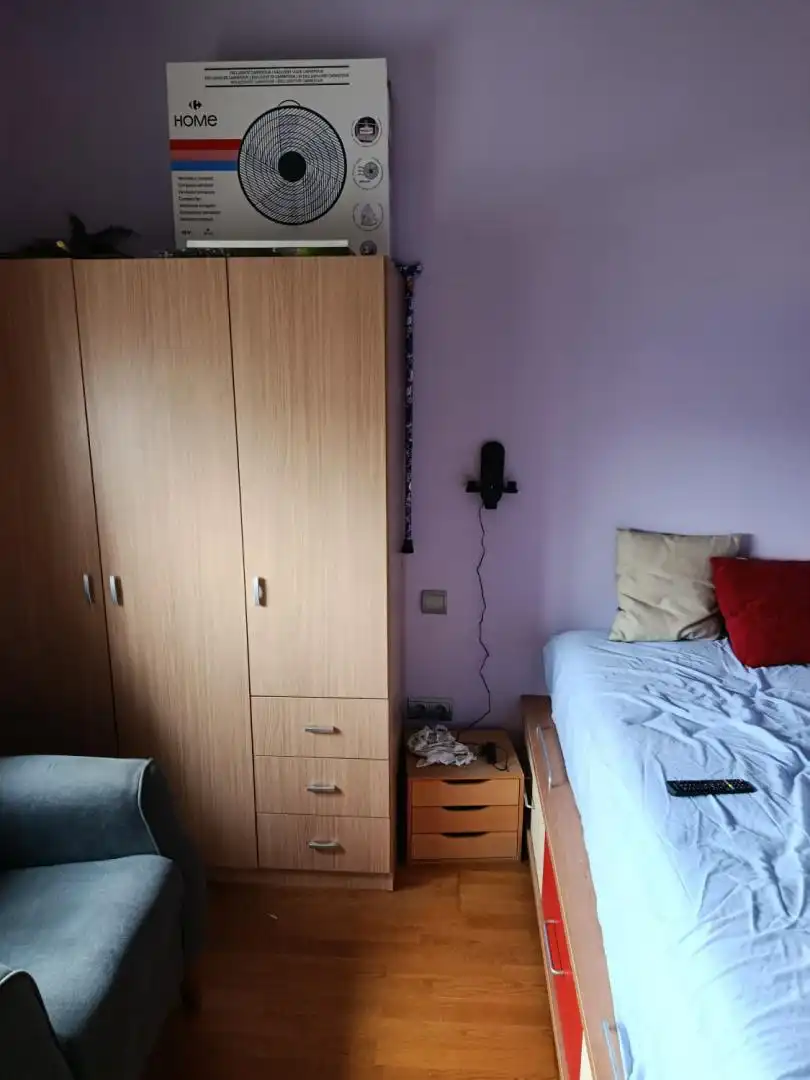 Bedroom of Flat for rent in Terrassa  with Heating, Parquet flooring and Community parking